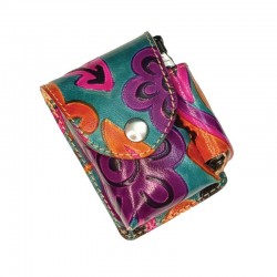 Portasigarette con Porta Accendino Polinesia Turchese